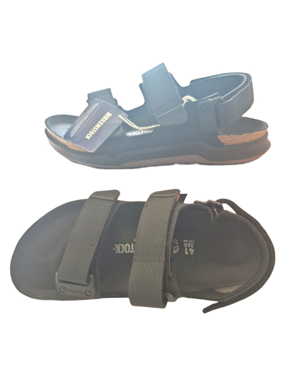 Birkenstock Tatacoa Birko-Flor Black Men's 8-8.5 Gorpcore Outdoor Trail Hiking - Picture 3 of 7